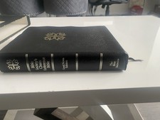Bible Society Chain Reference Bible Good News Edition 1985 Leather Bound in Case