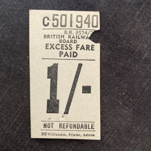 Railway ticket excess - ticket,, (.