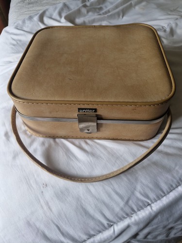 Vintage antler vanity case - vintage,