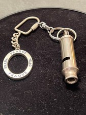 Antique silver/metal whistle no makers name