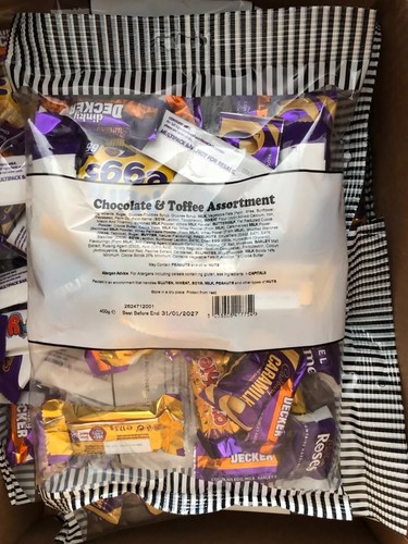 Chocolate toffee assortment - chocolate,
