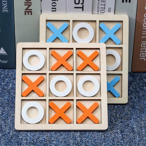 Wooden tic tac - tac, toe