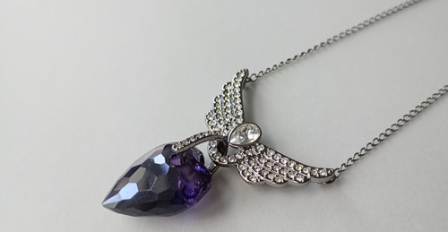 Swarovski necklace heart