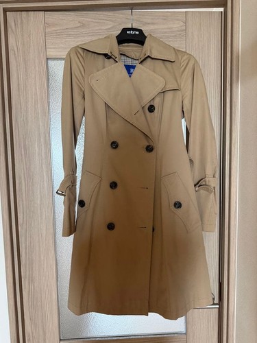 Burberry blue label trench - blue,