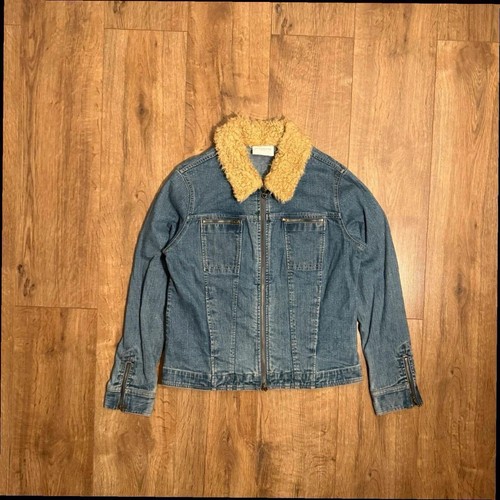 Women denim jacket with - denim,