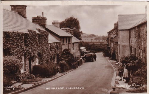 The village llanegyrn gwynedd - llanegyrn,