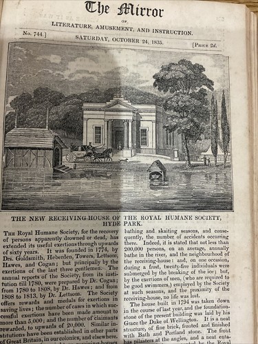 Antique print 1835 new - antique,