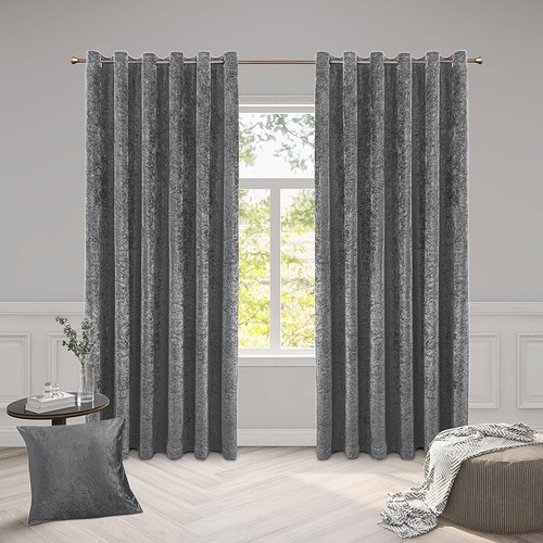Luxury crushed velvet curtains - luxury,