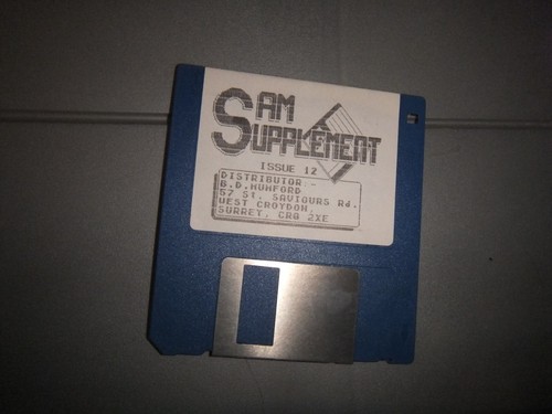 Sam supplement disk magazine - supplement,