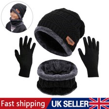 3X Kids Child Knit Fleece Cap