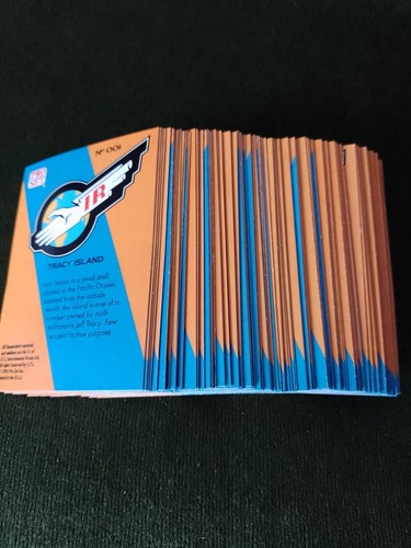 Thunderbirds cards pro set - thunderbirds,