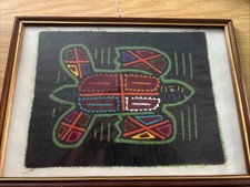 Framed Mola Traditional