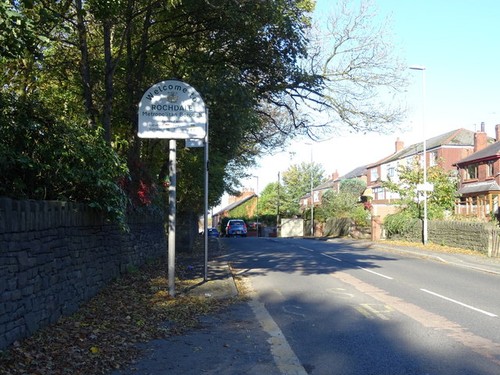 Photo 6x4 welcome rochdale - photo,