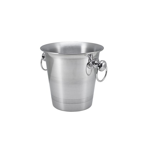 Genware wine bucket - wine, aluminium