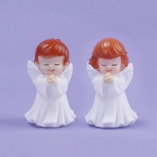4pcs Praying Angel Statues