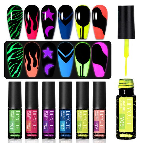 Glow the dark nail - in,