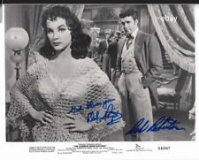 DEBRA PAGET DALE ROBERTSON THE GAMBLER 8 x 6 SIGNED PHOTO BIG SALE £5 CHARITY