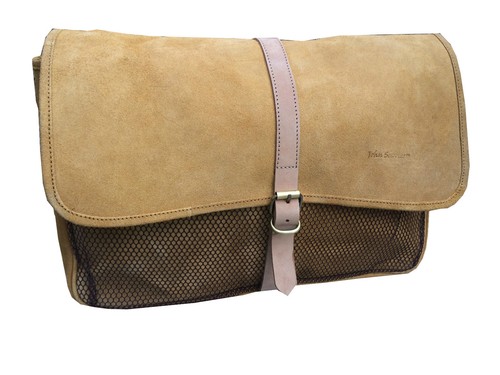 Hand stitched suede - hand,
