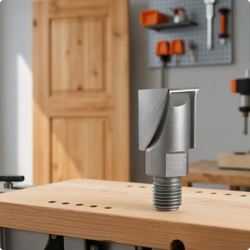Wooden door lock slotting - wooden,