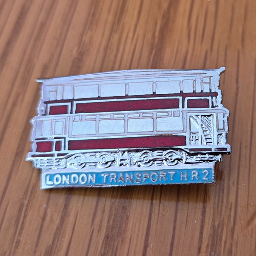 London transport enamel badge - enamel,