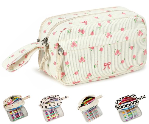 Big capacity pencil case pouch - case,