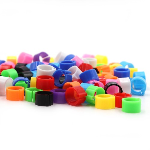 100pcs mixed colour bird - bird, rings