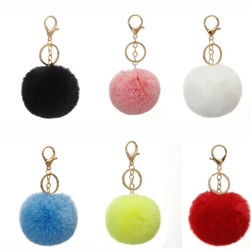 Keyring soft faux - keyring, fluffy