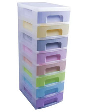 8 Drawer Plastic Drawers