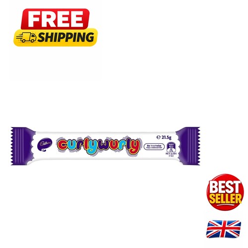 Delicious curly wurly - curly,