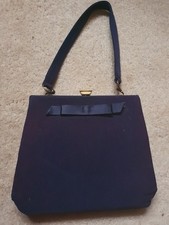 Vintage Purple Waldybag Clutch