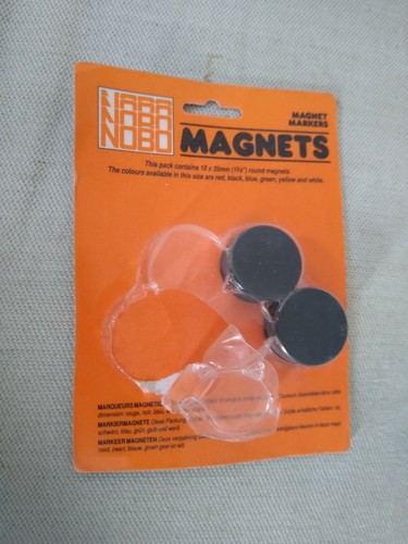 Nobo round magnets 35mm - nobo, (35mm