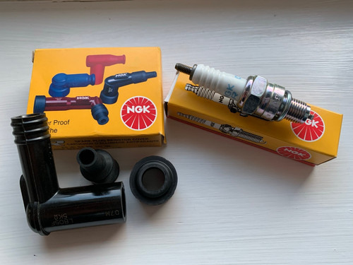 Ngk spark plug - plug, cap
