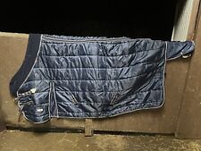 REDUCED HKM Luxury Medium 6’3” 200g Stable Horse Rug With Fleece Collar.