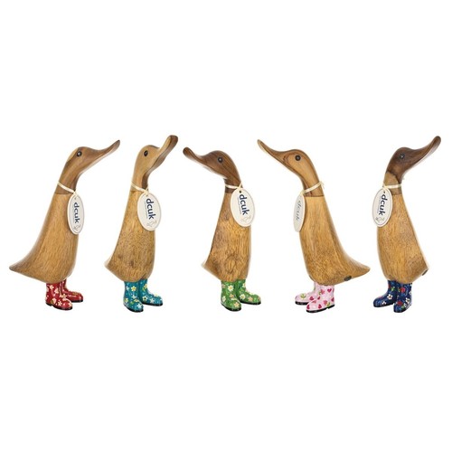 Dcuk floral welly - floral, wooden