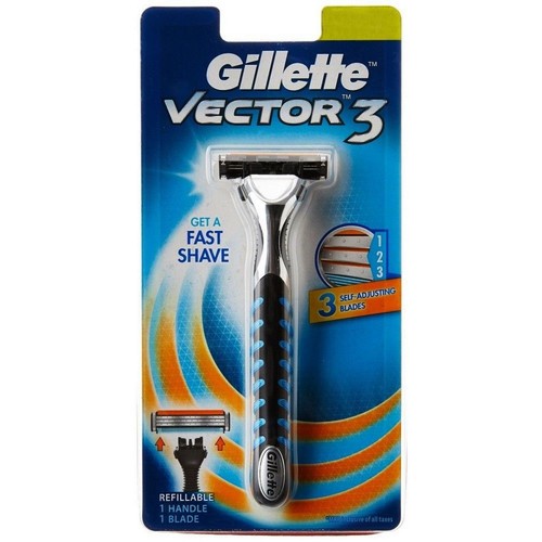Gillette vector razor - razor, handle