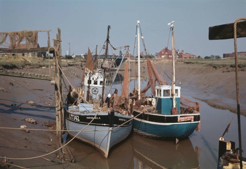 Fishing boats rye - fishing, at
