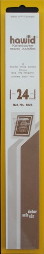Hawid stamp mounts 210x24mm - mounts,