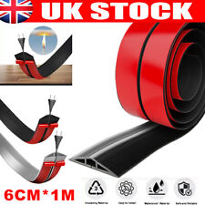 Floor Cable Cover Protector Rubber Heavy Duty Trunking Wire Lead Trip Bumper UK