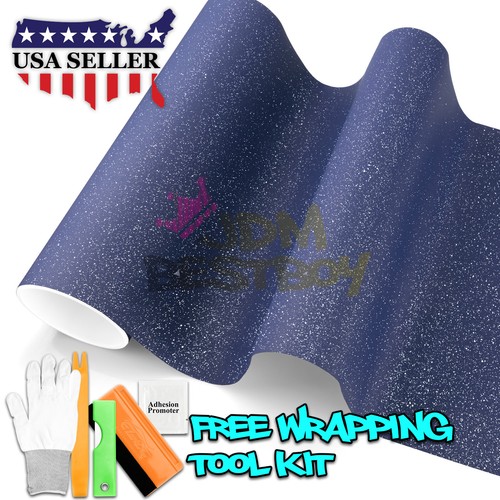 Matte glitter navy - matte, blue