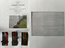 WW1 Medals Turner Royal