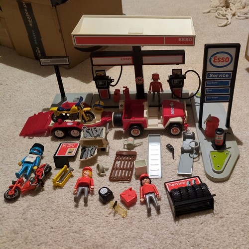 Playmobil vintage 1980s esso - vintage,