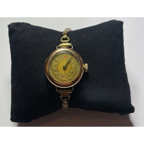 Rare vintage pre rolex - rolex, 14ct