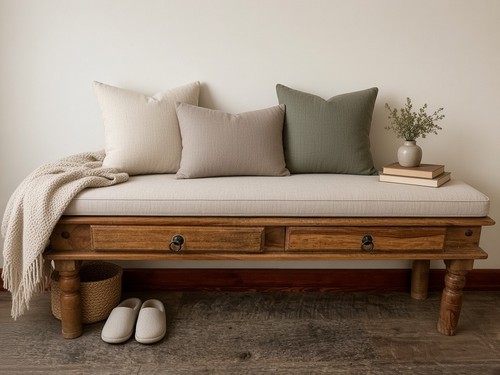Rustic solid sheesham - sheesham, wood