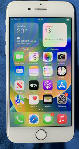 Apple iphone 64gb white - 8,