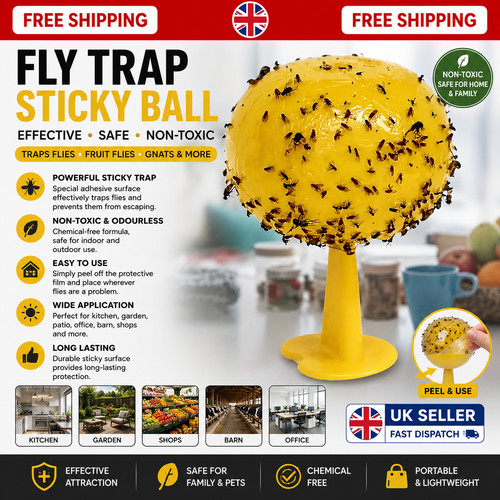 Fruit fly balls - fly, trap