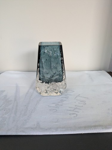 Whitefriars glass coffin vase - whitefriars,