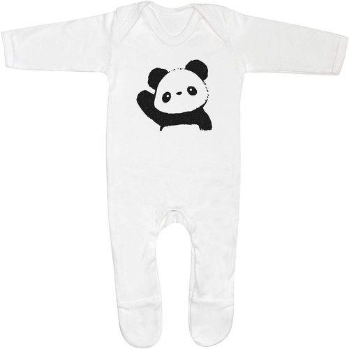 Panda waving baby - 'panda, waving'