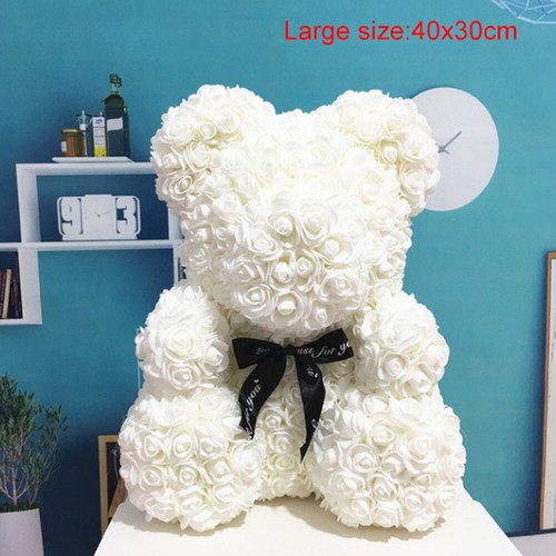 Rose bear foam - bear, flower