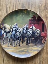 JULY Horses For All Seasons Collectors Plate Chris Cummings Danbury Mint COA