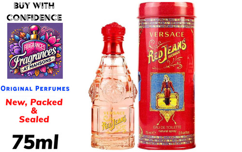 Versace red jeans 75ml eau - 75ml,